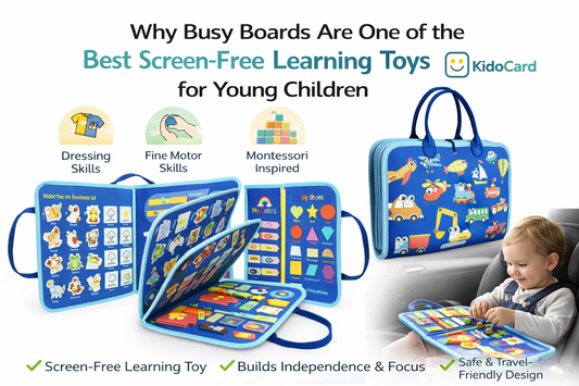 Why Busy Boards Are One of the Best Screen-Free Learning Toys for Young Children