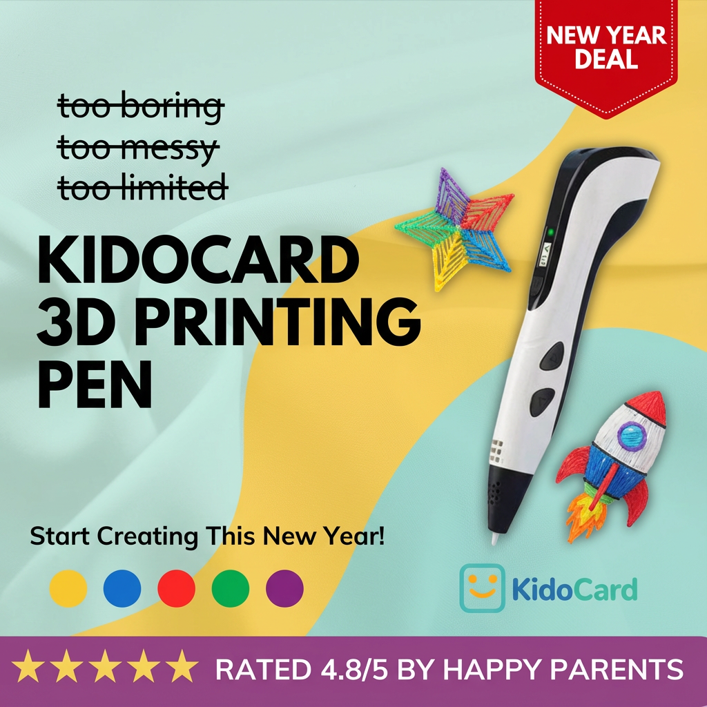 Kidocard™ 3D Printing Pen for Kids