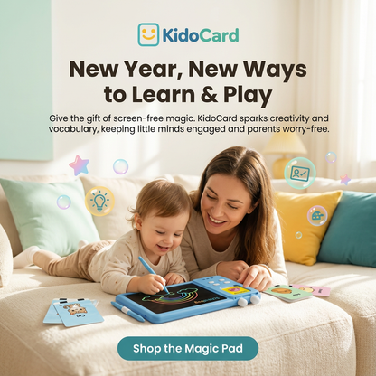 KidoCard Magic Writing Pad – Educational Tablet