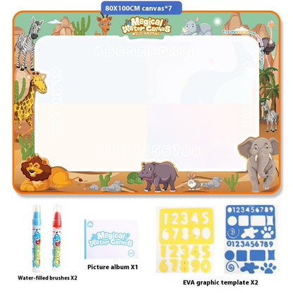 KidoCard™️Magic Water Drawing Mat — Reusable, Mess-Free Creative Play