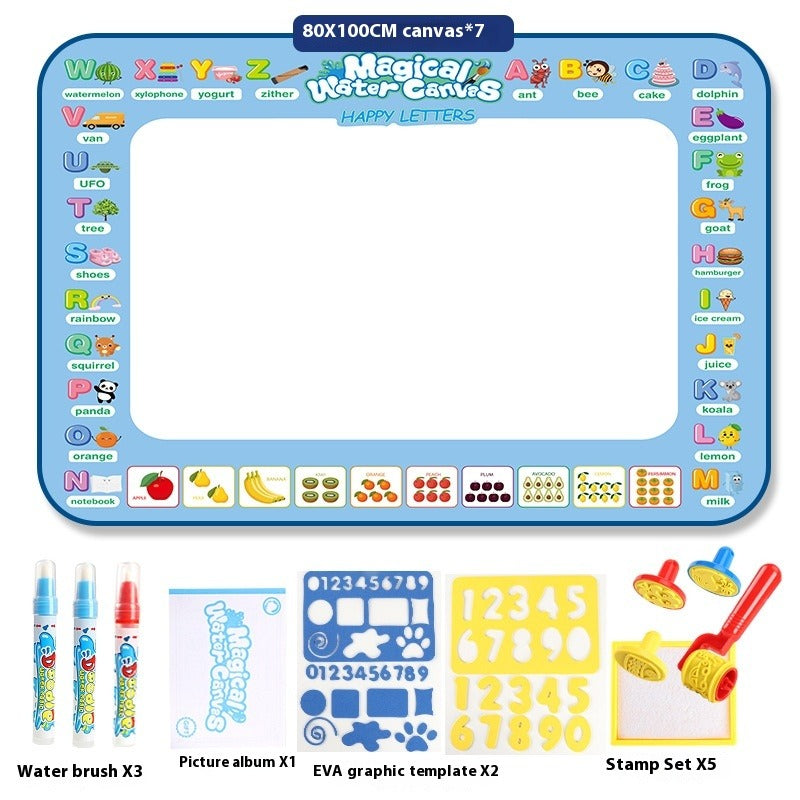 KidoCard™️Magic Water Drawing Mat — Reusable, Mess-Free Creative Play