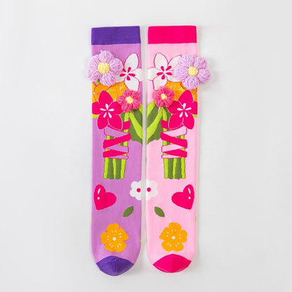 KidoCard Kids 3D Animal Ear Long Socks