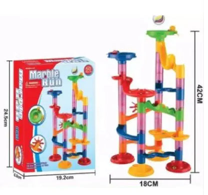 KidoCard™ Gravity Maze Marble Run – Creative STEM Building Set