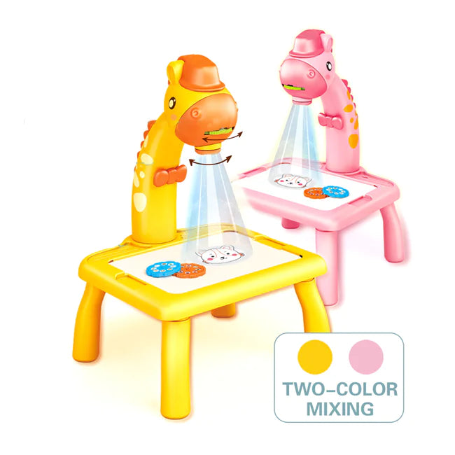 KidoCard™ GlowSketch Projector Board – Creative Drawing & Tracing Toy (Ages 4–6)