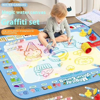 KidoCard™️Magic Water Drawing Mat — Reusable, Mess-Free Creative Play