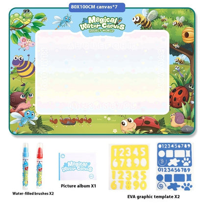 KidoCard™️Magic Water Drawing Mat — Reusable, Mess-Free Creative Play