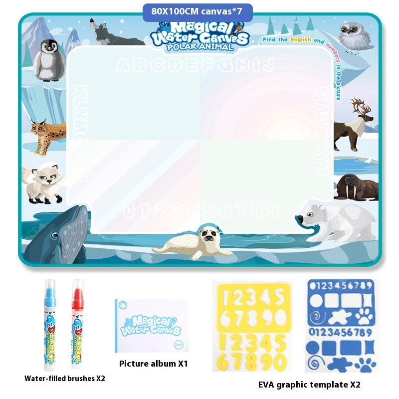 KidoCard™️Magic Water Drawing Mat — Reusable, Mess-Free Creative Play