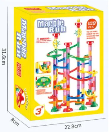 KidoCard™ Gravity Maze Marble Run – Creative STEM Building Set
