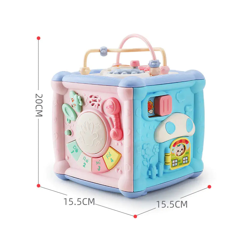 KidoCard™ Musical Learning Cube – Interactive Early Education Toy for Toddlers